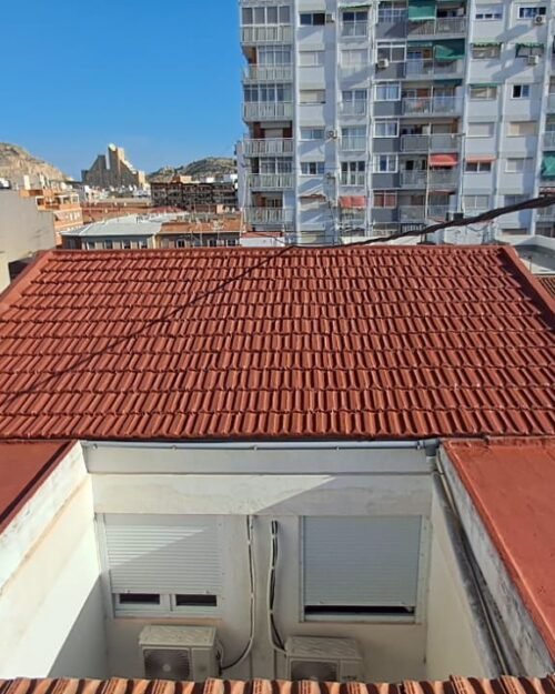 Reparación de cubiertas con caucho